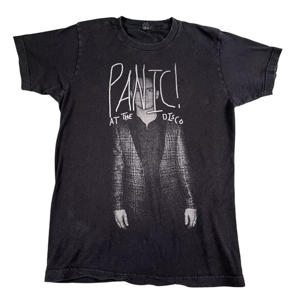 Panic at the Disco the Gospel Tour 2014 Black T-Shirt Sz Medium - Picture 1 of 3